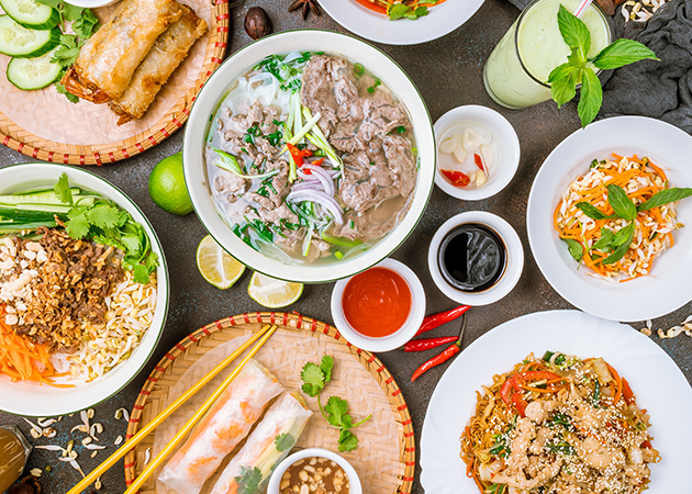 A culinary journey of five flavors